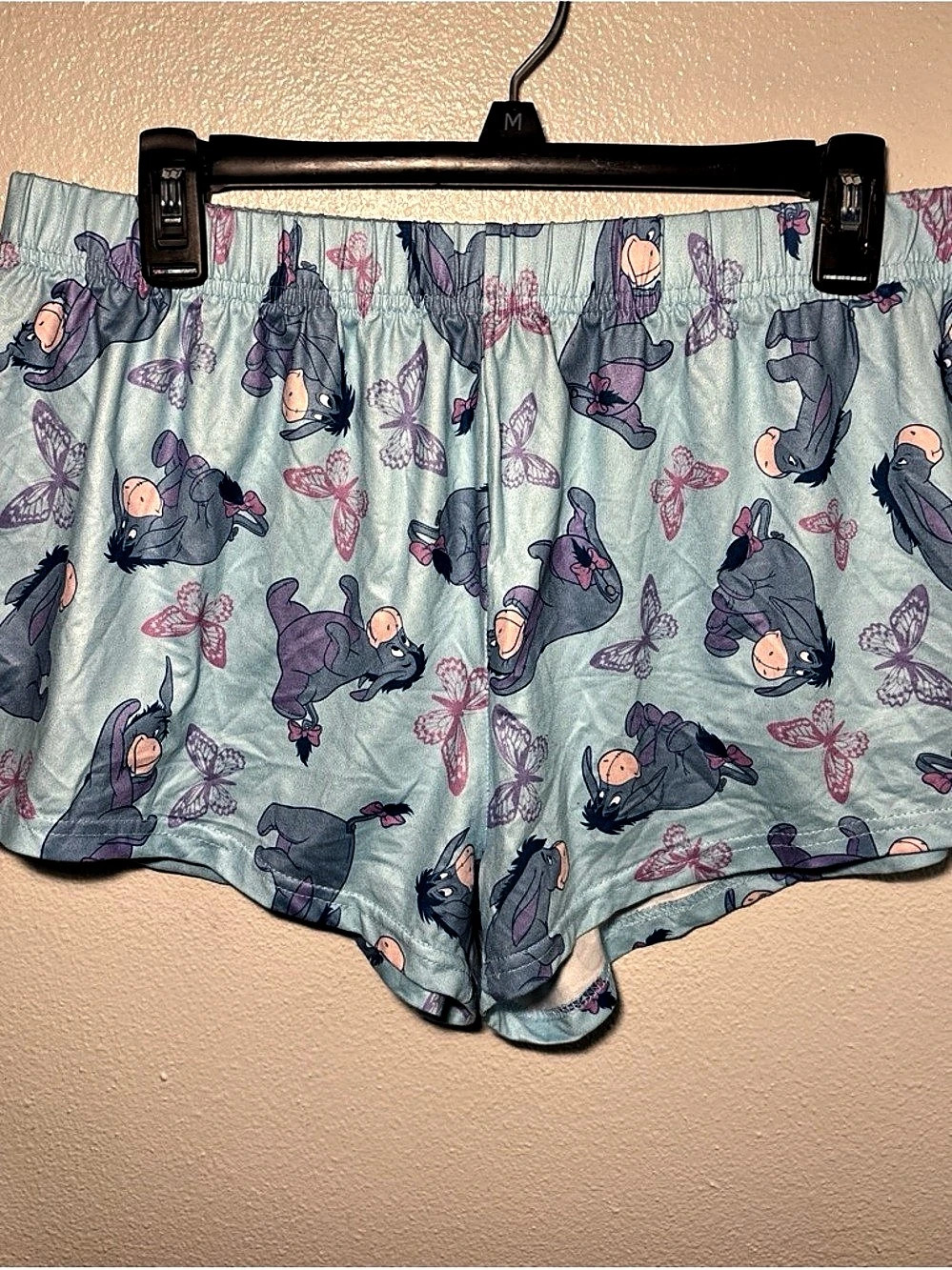 Disney Winnie the Pooh Winnie the Pooh Disney Lounge Shorts Blue & Purple Size